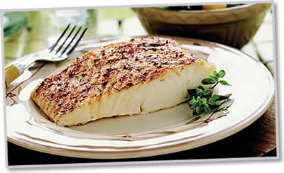 broiled pacific halibut